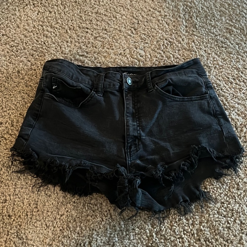 KanCan Black Jean Shorts